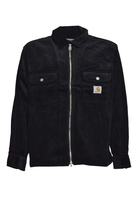 giacca camicia reynold uomo nera CARHARTT WIP | I03604989.02